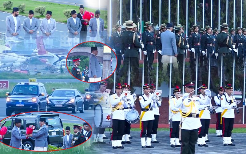 भारत मोदीलाइ बधाइ दिन गयका रातारात नेपाल आइपुगे प्रचण्ड बिमास्थल बाटै यस्तो घोषणा गरे प्रचण्डलाइ स्वागत गर्न ग्रिमन्त्री देखी सभामुख सम्म