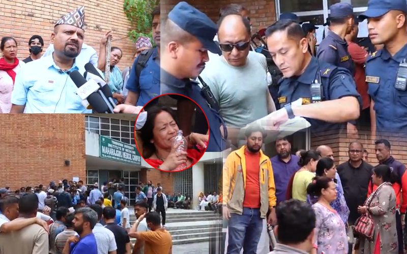 जहाज दुर्घटनामा सबै परिवार नै परे अस्पताल मै भयो रुवाबासी सबैको |