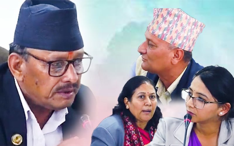 नया शिक्षा मन्त्रीलाइ आगो बाले भन्छनःरास्वपा संग मिलेर काम गर्छु समिती बैठकमा ब्याटल |