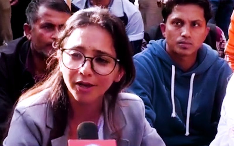 तोशिमा कार्की सरकार प्रती आक्रोश खबदार सबको गरे भन्डाफोर |