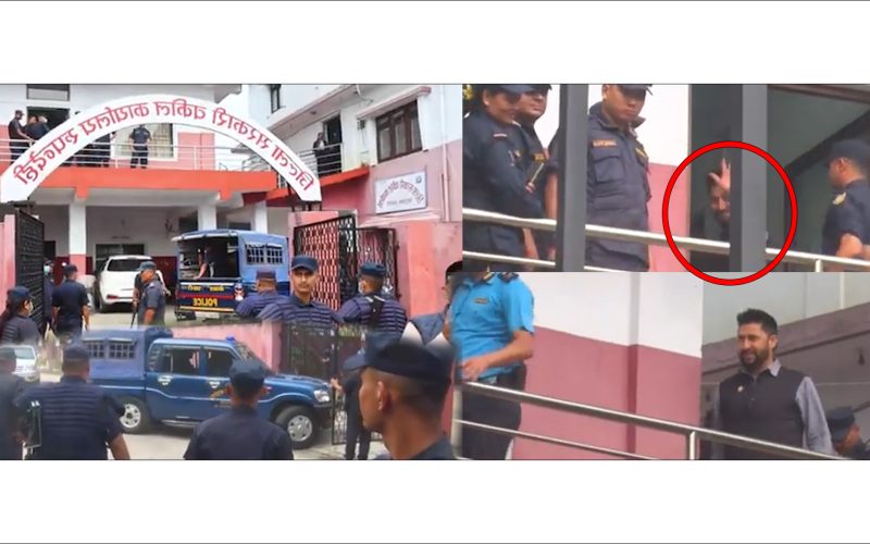 रुपन्देही सरकारी वकिल संग बयान सुरु सुरक्षा पुरै टाईट सडक भरी घेरा |