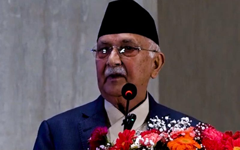 ओलीको दमदार भाषण जनता माच एकाएक आफनै पाटी भित्र कारबाहिमा परे |