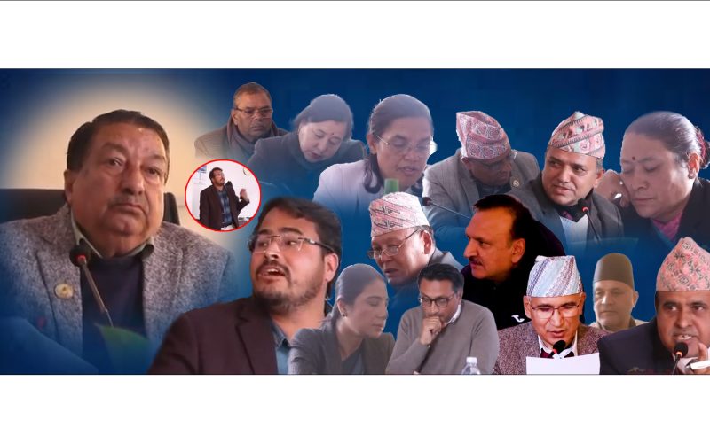 समितीमा ज्ञानेन्द्र शाही फाएर भए देख्दादेख्दै जनता लुट्ने ठग भन्दै |