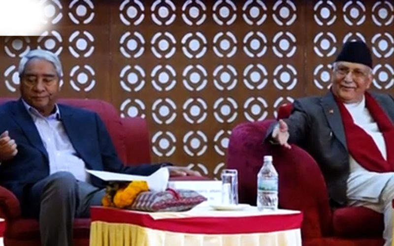 ओली बोलेको देखेर देउवा हेरेको हेरै  रबि र प्रचन्ड माथी प्रहार ओलीको |