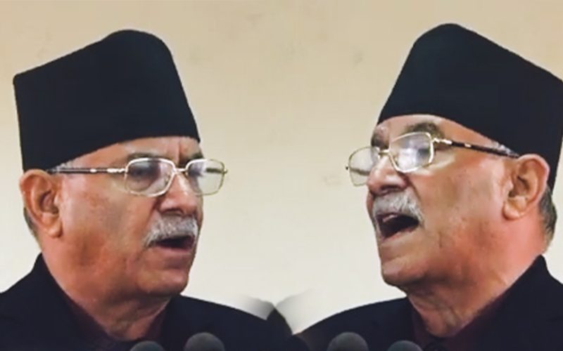 माओबादी सिध्याउने खेल नखेले हुन्छ प्रचन्डको ओली र देउवा प्रती आक्रोश |