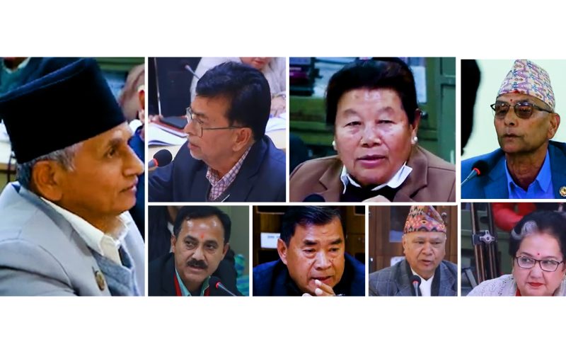 समिती बैठकमा डिस्कस सांसदहरु बिधेयक समन्धी पासको |