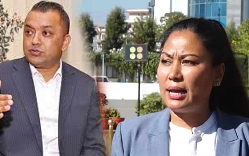 गगन थापालाई सुमनाको चुनौती तपाई संग भएको प्रमाण देखाउनु |