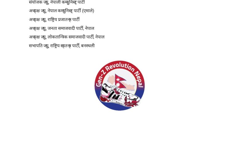 पहिले संविधान संशोधन अनी मात्रै संसद पुनःस्थापनाका लागि सर्वदलीय राष्ट्रिय वार्ता सुरु गर्ने जेन–जि आन्दोलनको औपचारिक घोषणा